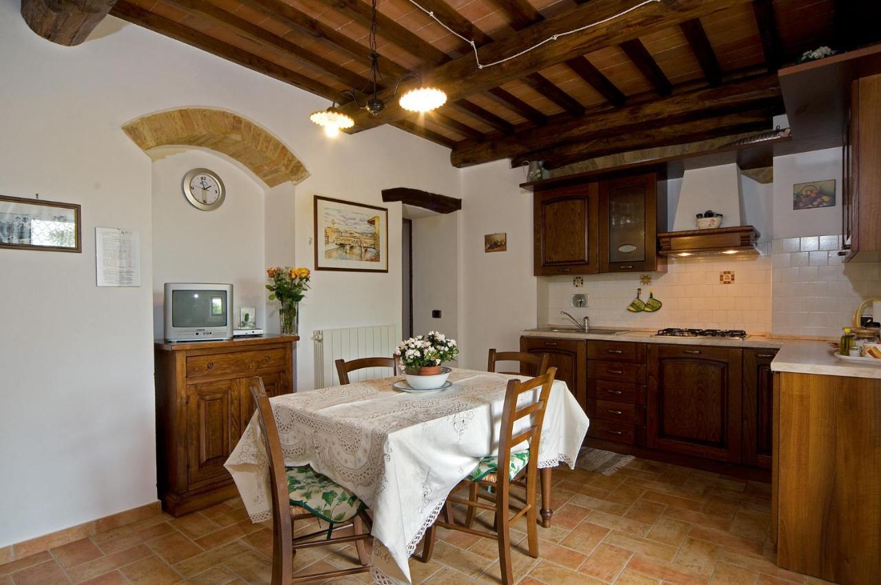 Agriturismo Fontesettimena Appartamento Rondine- Appartamento Capriolo Volterra Dış mekan fotoğraf