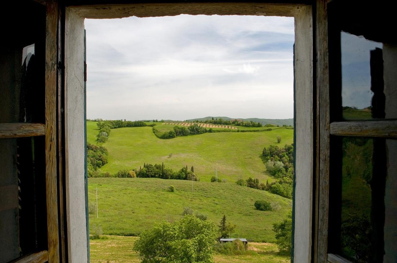 Agriturismo Fontesettimena Appartamento Rondine- Appartamento Capriolo Volterra Dış mekan fotoğraf